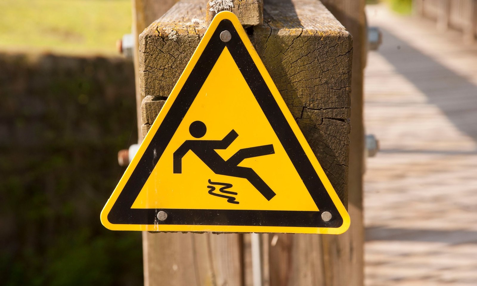 Lesiones por resbalones y caídas